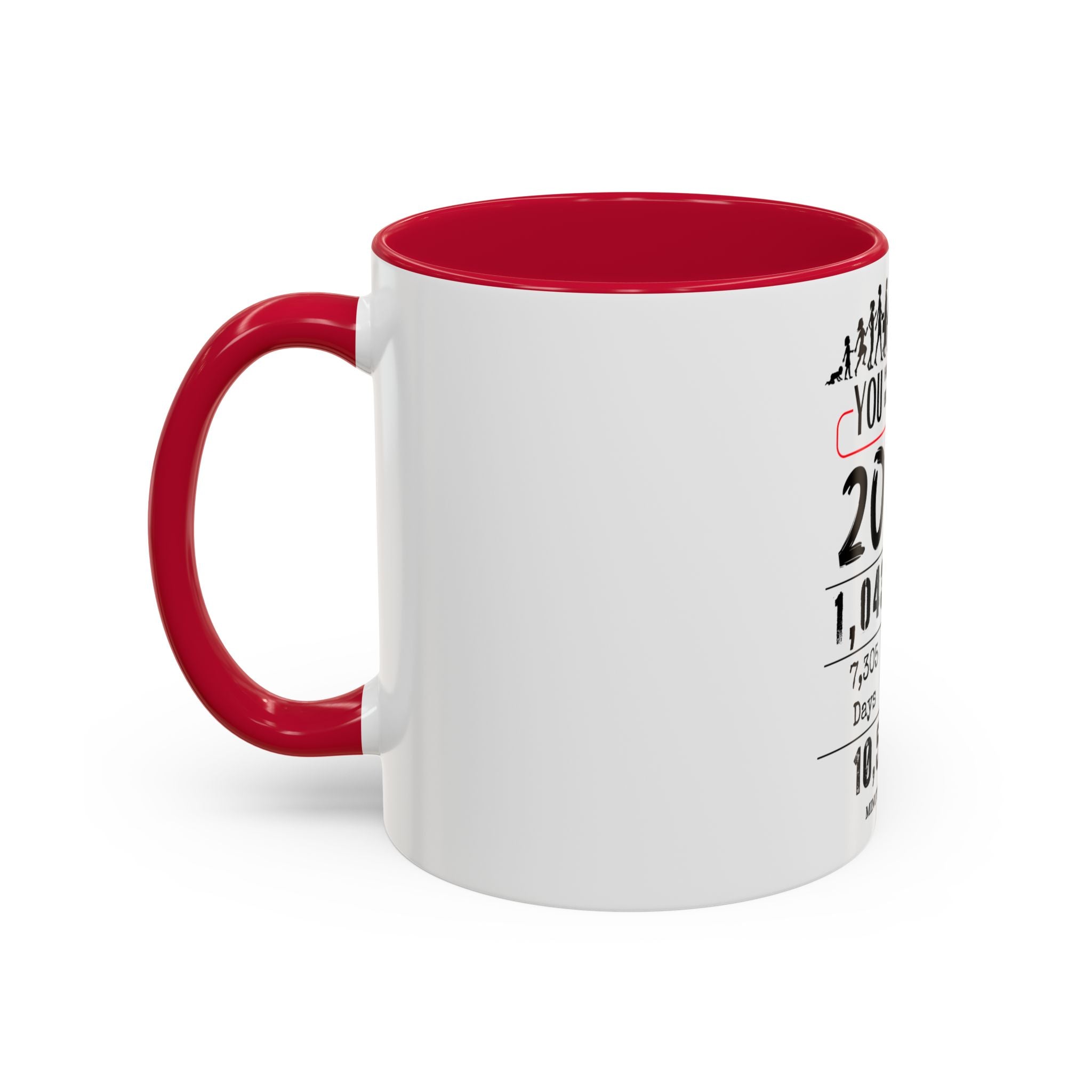 20th Birthday Two-Tone Coffee Mug, 11oz (US)