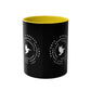 Mug with Dove and Harmony & meanigful words - Conscience Garment