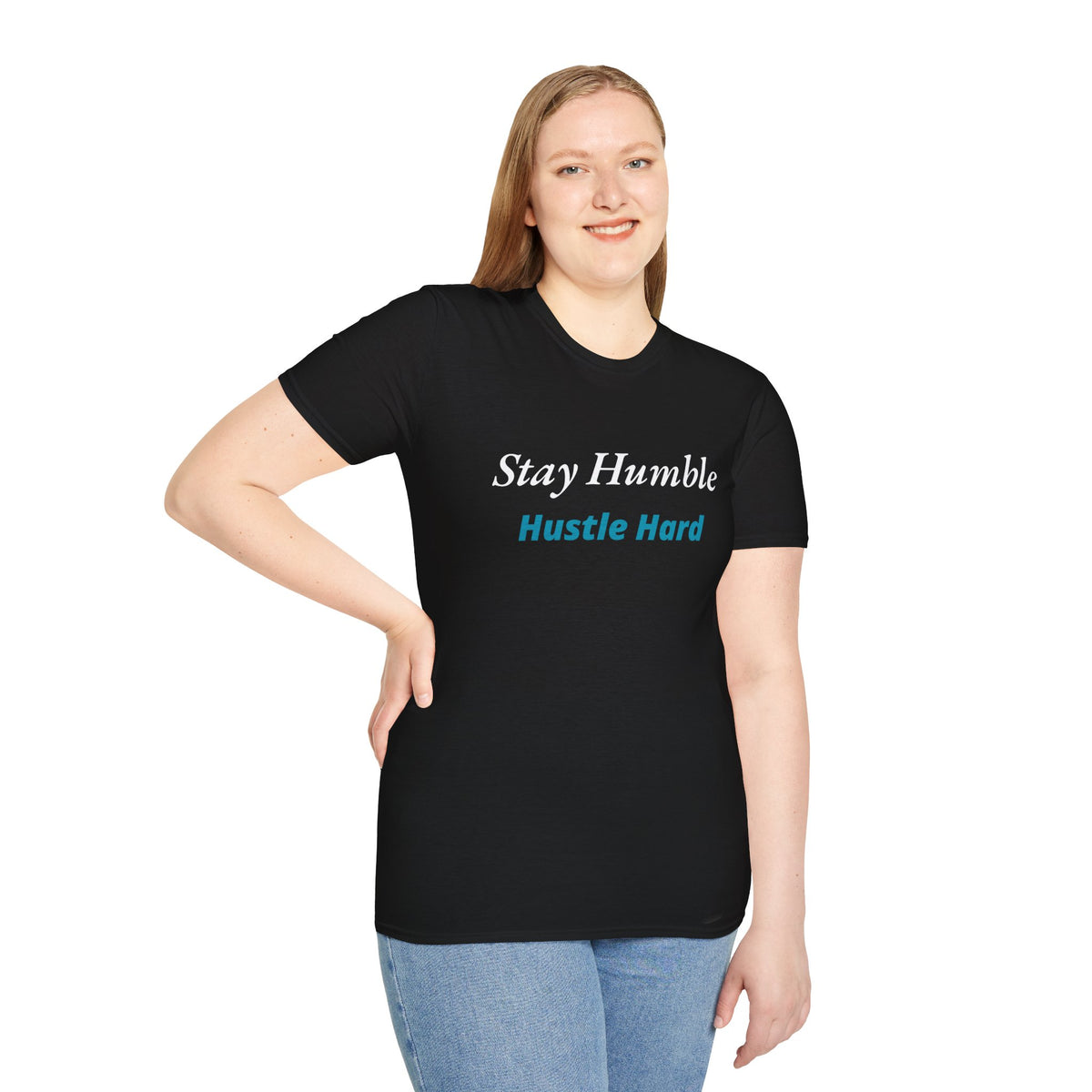 Stay Humble Hustle Hard Inspirational T-Shirt
