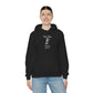 Time Flies Hoodie — "Only You Are in Control" Vintage Hourglass Pullover