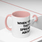 Funny Office Coffee Mug — “When You Excel They Will Spreadsheet About You” Accent Mug