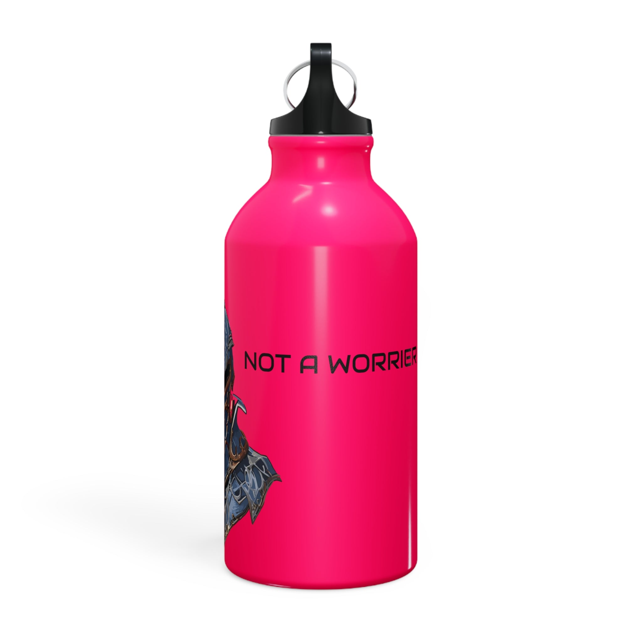 Be a Warrior not a Worrier, Oregon Sport Bottle, Gift, Inspirationa;, Motivation, Aluminium