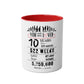 10th Birthday Two-Tone Coffee Mug, 11oz