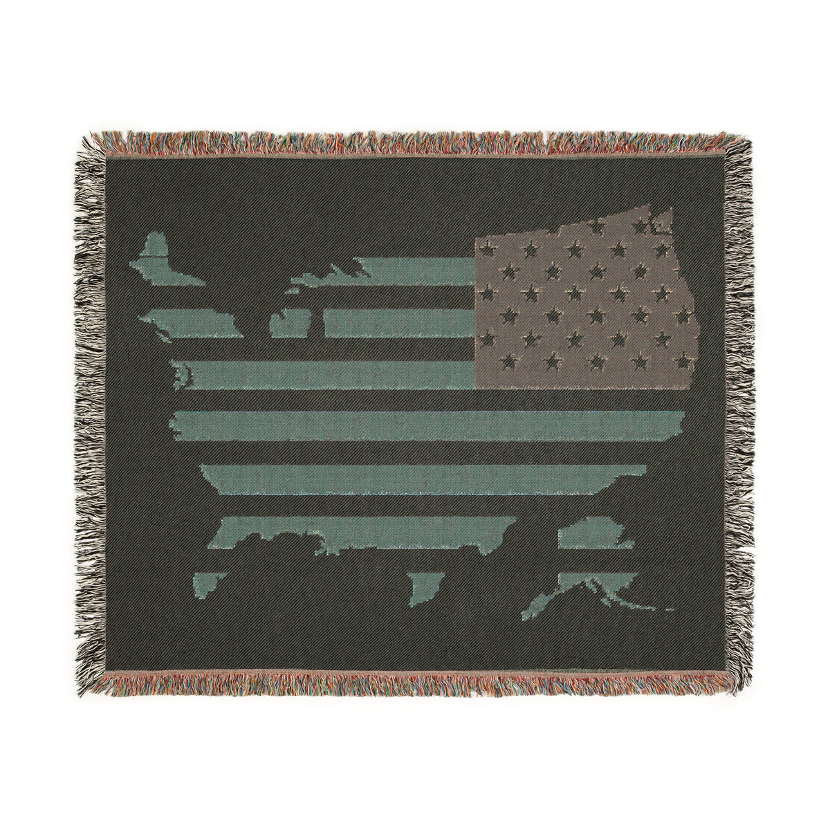 Woven Blanket - USA Blanket - Conscience Garment