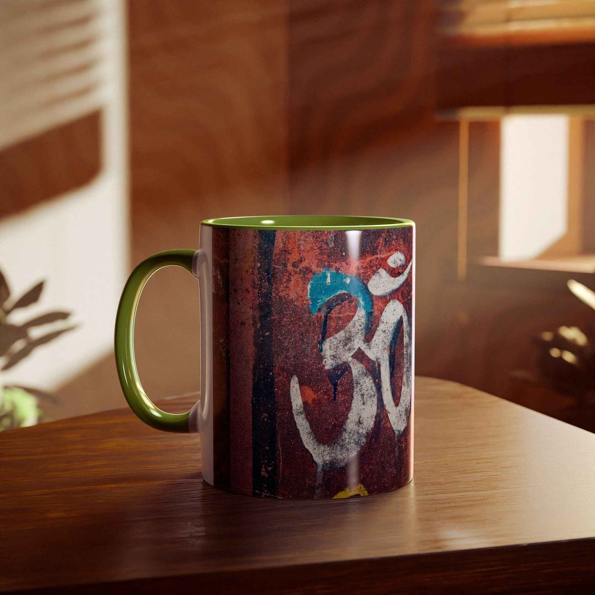 Aum Design Coffee Mug - Two-Tone