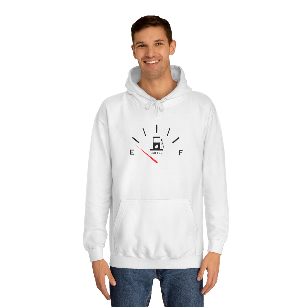 Coffee Fuel Gauge Hoodie - Conscience Garment