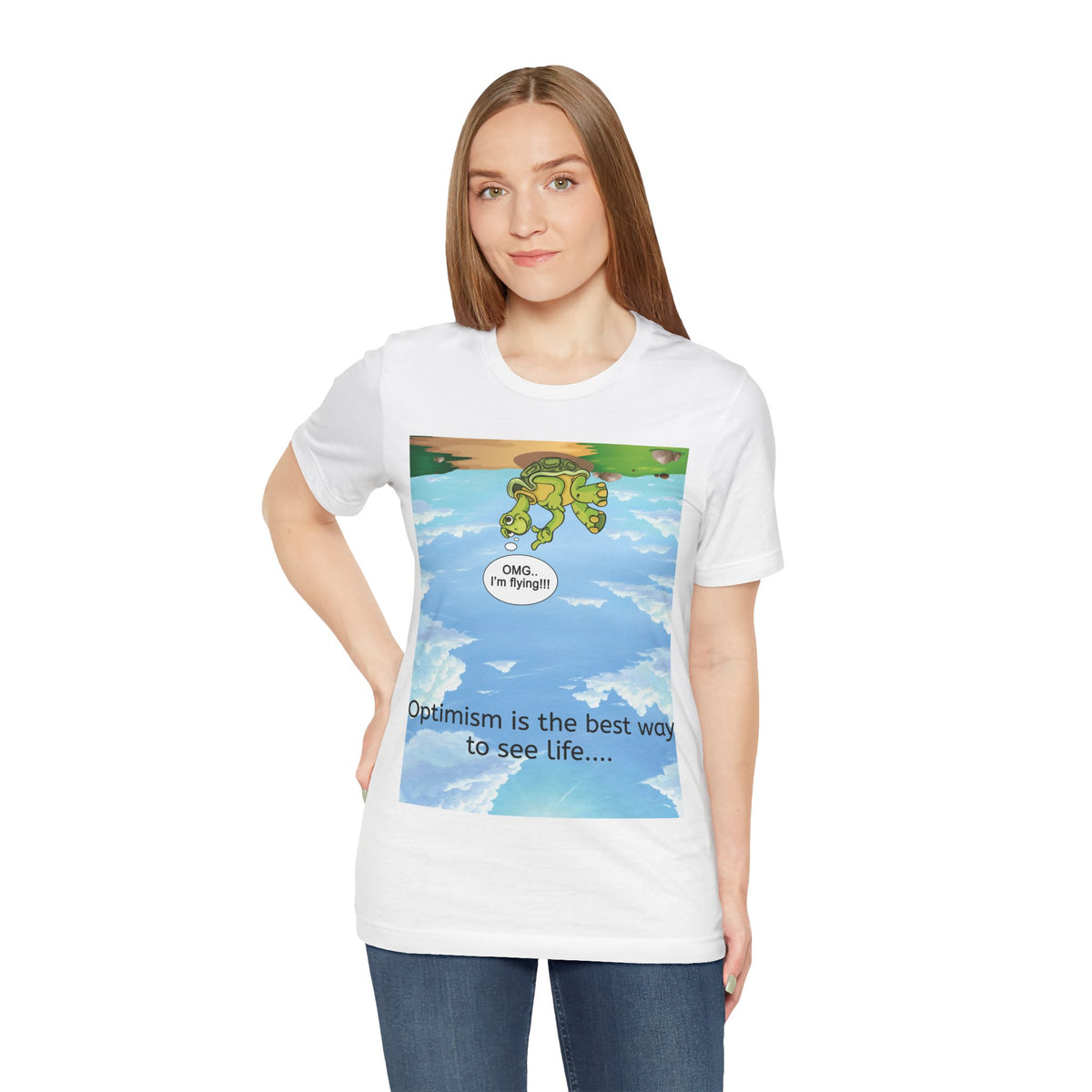 Optimistic Tortoise T-shirt - Conscience Garment