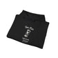 Time Flies Hoodie — "Only You Are in Control" Vintage Hourglass Pullover
