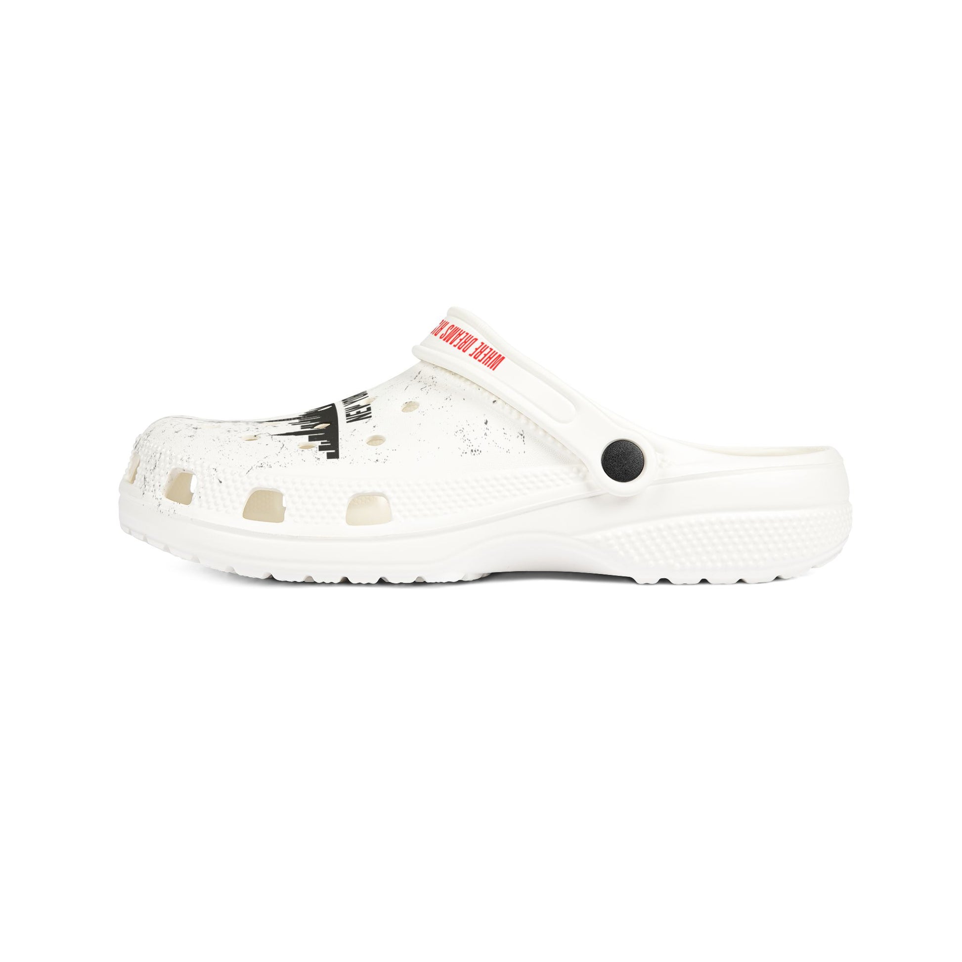 EVA Foam Rubber Shoes, New York City Skyline Crocs - NYC Skyline Shoes, Cityscape Slippers, Urban Foam Clogs, Skyline Footwear, City View - Conscience Garment