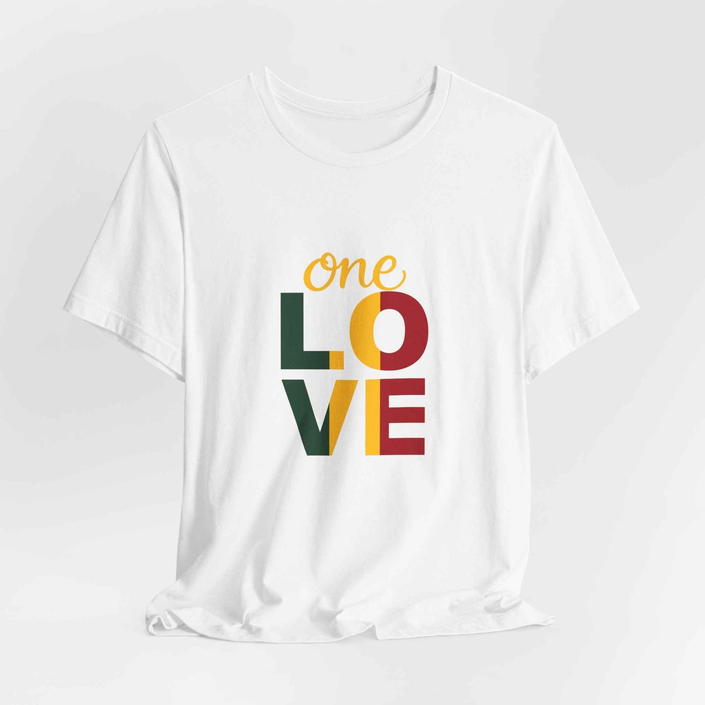 One Love Reggae T-shirt Short Sleeve