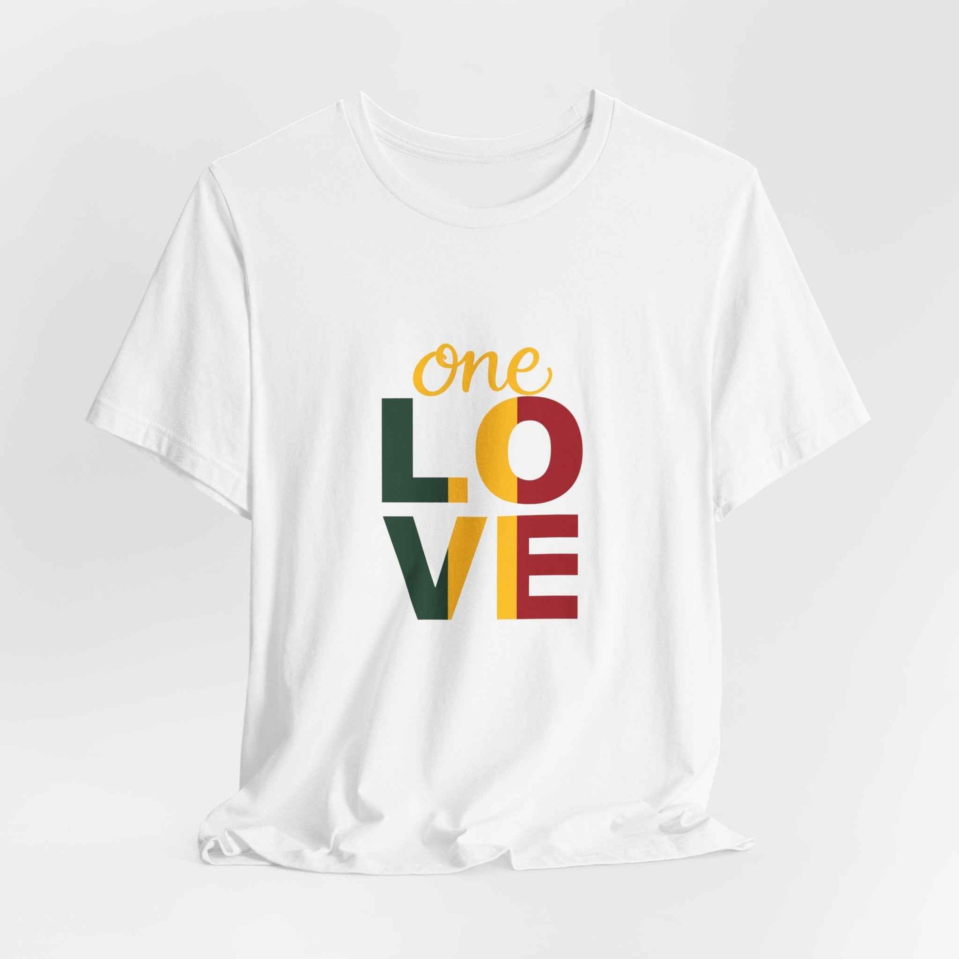 One Love Reggae T-shirt Short Sleeve