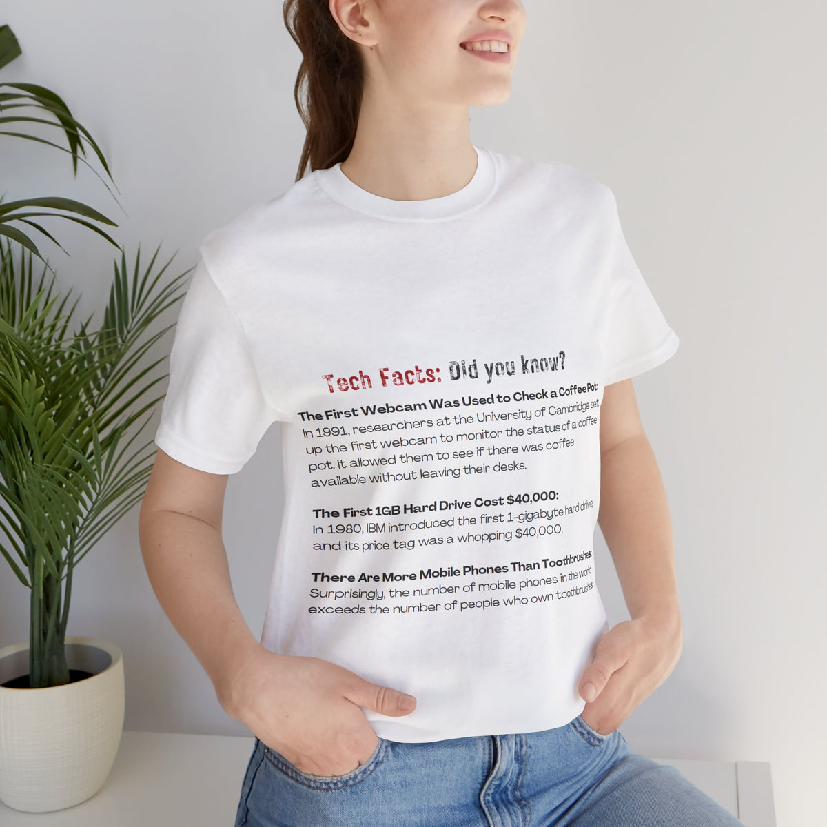 Tech Facts T-Shirt - Conscience Garment