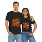 Trick or Treat Heavy Cotton Tee, Halloween Gift Shirt, Unisex Black T-Shirt, Spooky Costume Top, Fall Celebration Apparel - Conscience Garment