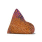 Snake Skin Print Bean Bag Cover — Vibrant Purple & Orange Accent Lounge - Conscience Garment