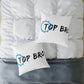 Top Bro Pillow - Square Poly Canvas Decorative Throw Pillow