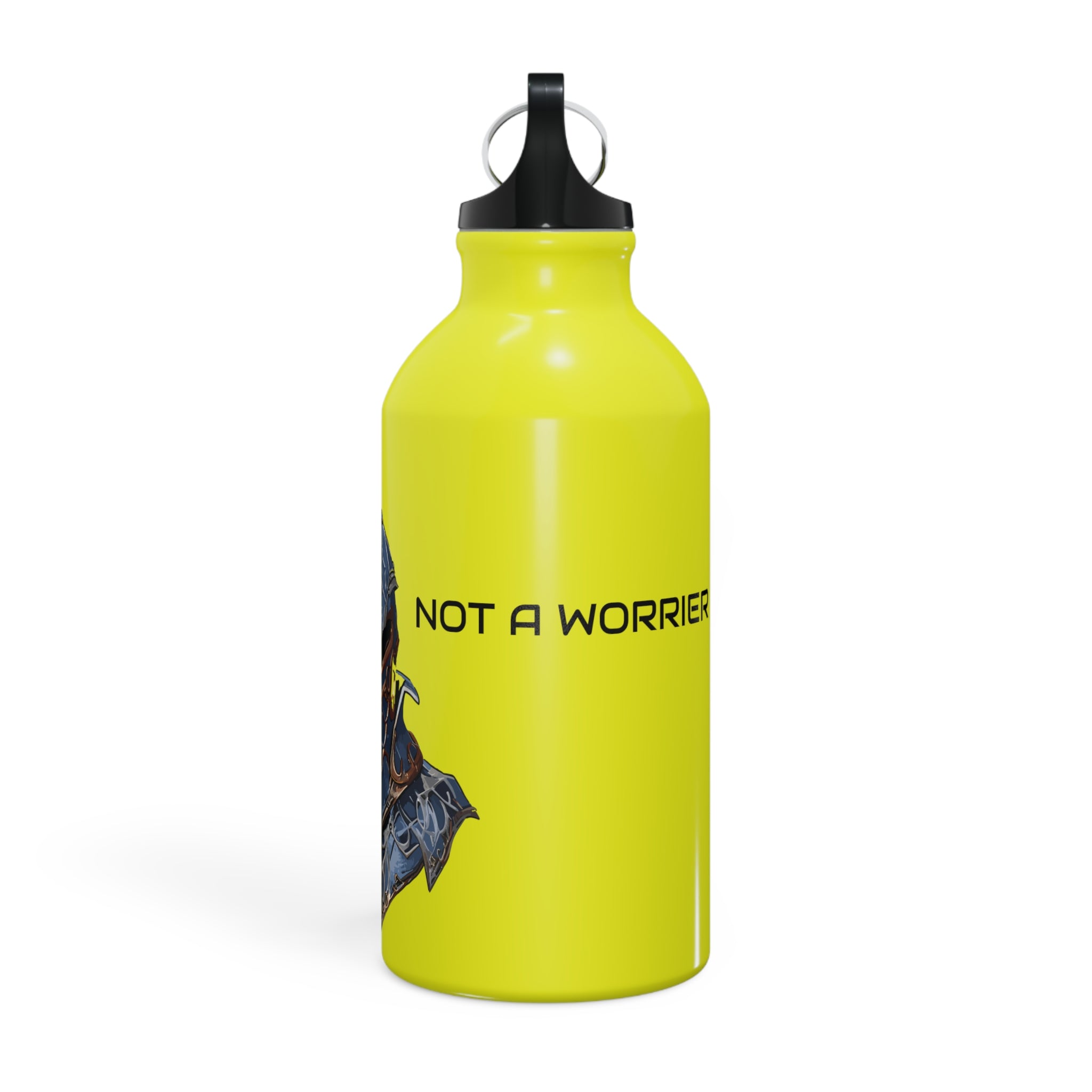 Be a Warrior not a Worrier, Oregon Sport Bottle, Gift, Inspirationa;, Motivation, Aluminium