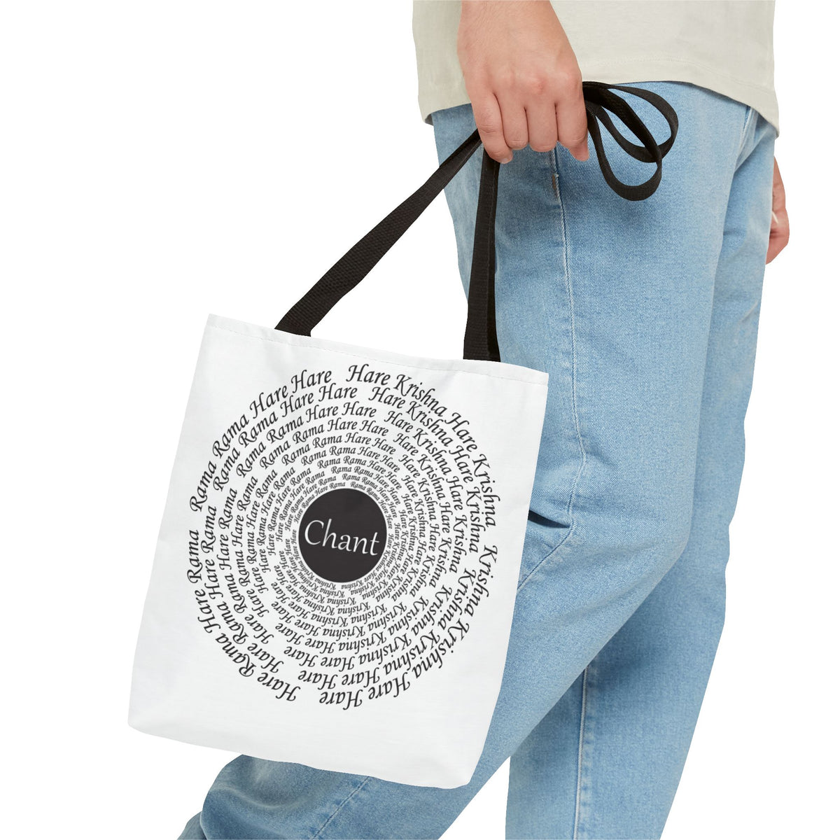 Hare Krishna Chant Mantra Meditation Tote Bag