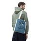 Be Different Whale Tote Bag — Inspirational Ocean Animal Canvas Tote