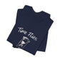 Time Flies Hourglass T-Shirt — "Only You Are In Control" Motivational Tee