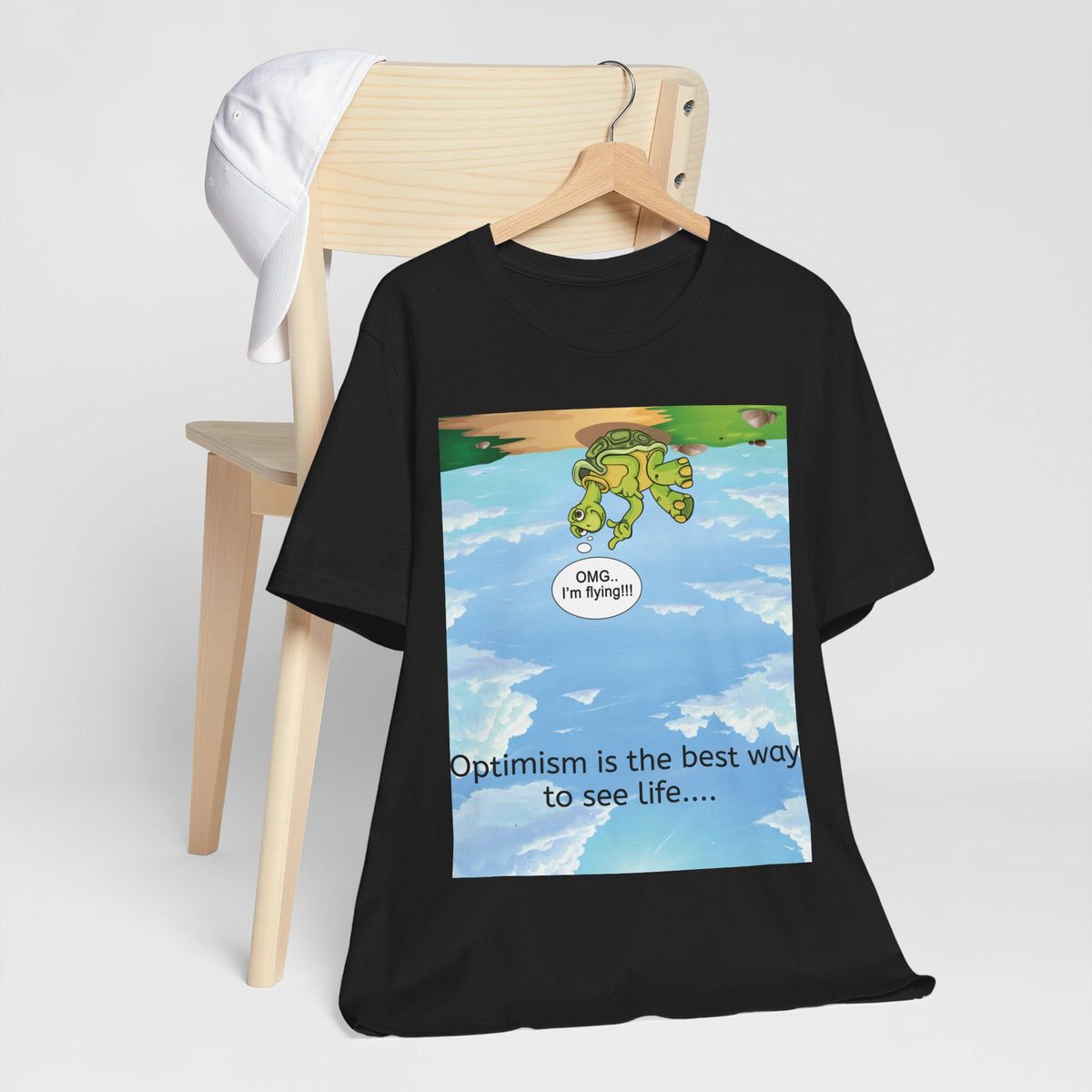 Optimistic Tortoise T-shirt - Conscience Garment