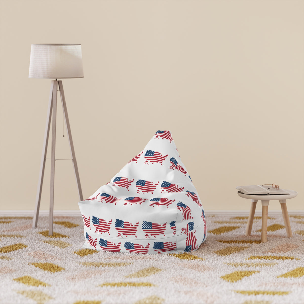 USA Bean Bag Chair, Big Joe Classic Bean Bag, 100% polyester - Conscience Garment