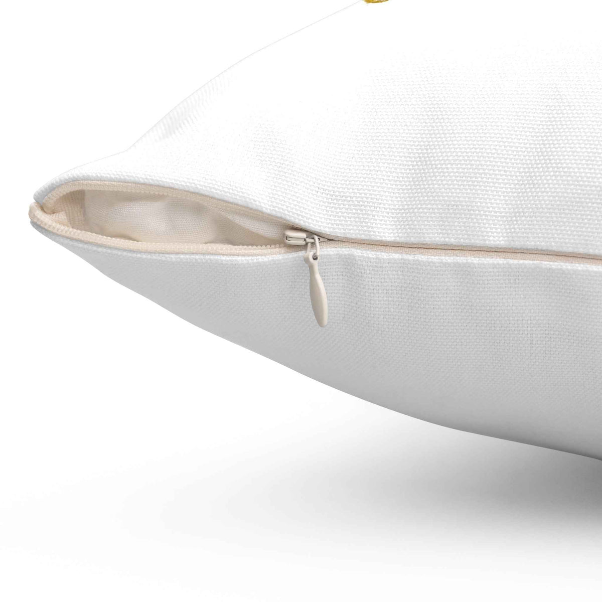 Peace Sign World Map Throw Pillow Earth Toned Decorative Cushion