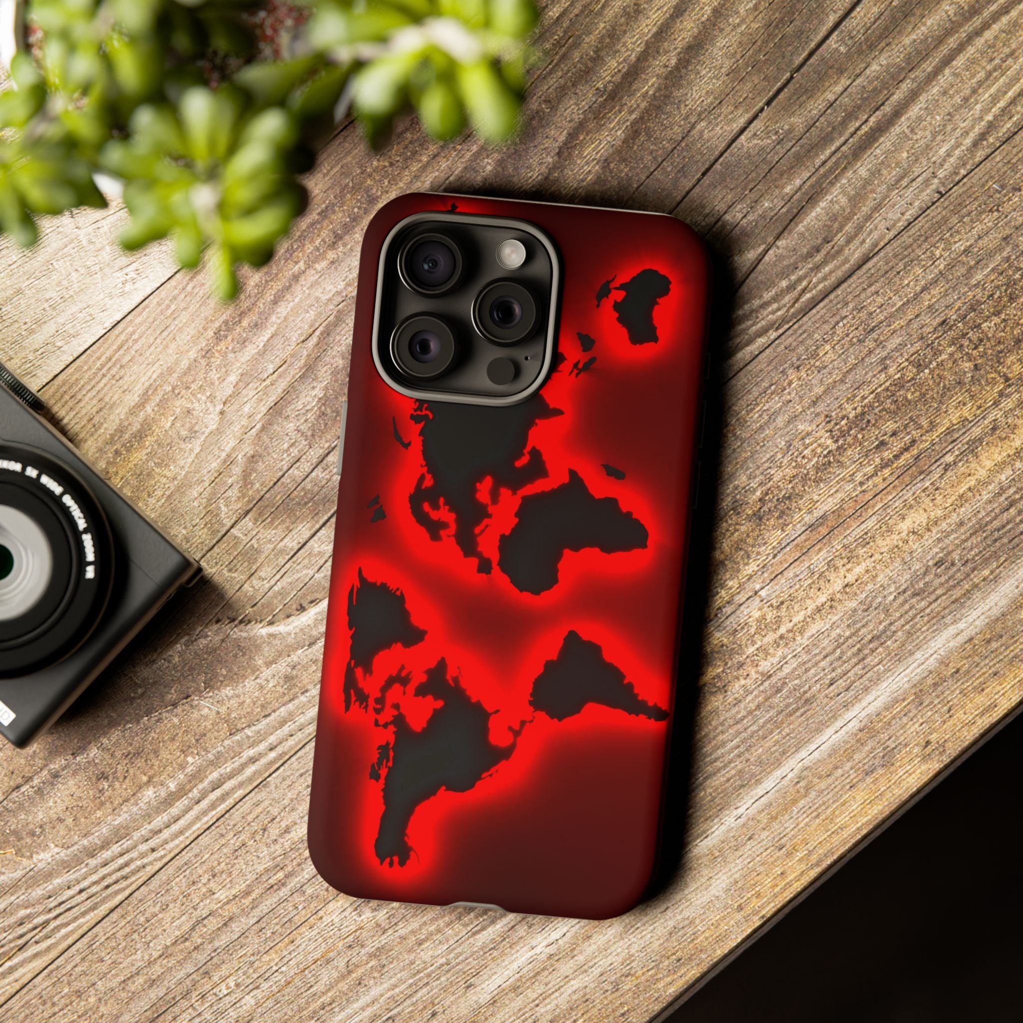 Tough Phone Cases, The World in your hands,