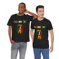 One Love Reggae T-Shirt Move With Purpose Inspirational Graphic T-Shirt