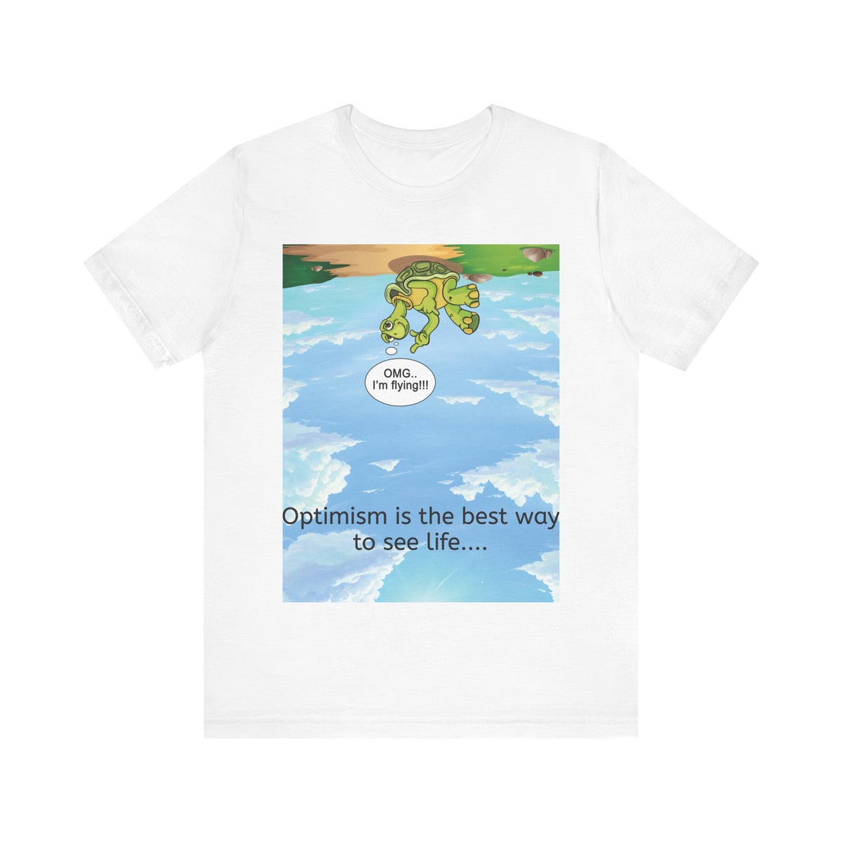 Optimistic Tortoise T-shirt - Conscience Garment