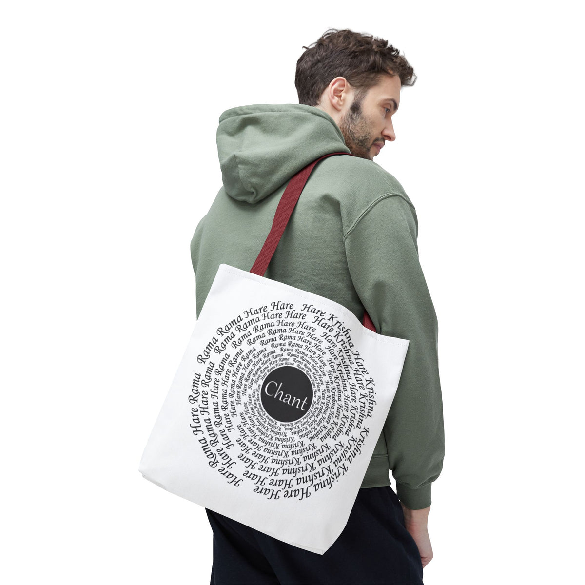 Hare Krishna Chant Mantra Meditation Tote Bag
