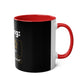 Funny Two-Tone Coffee Mug - 'Adulting: One Star' 11oz - Perfect Gift for Millennials - Conscience Garment