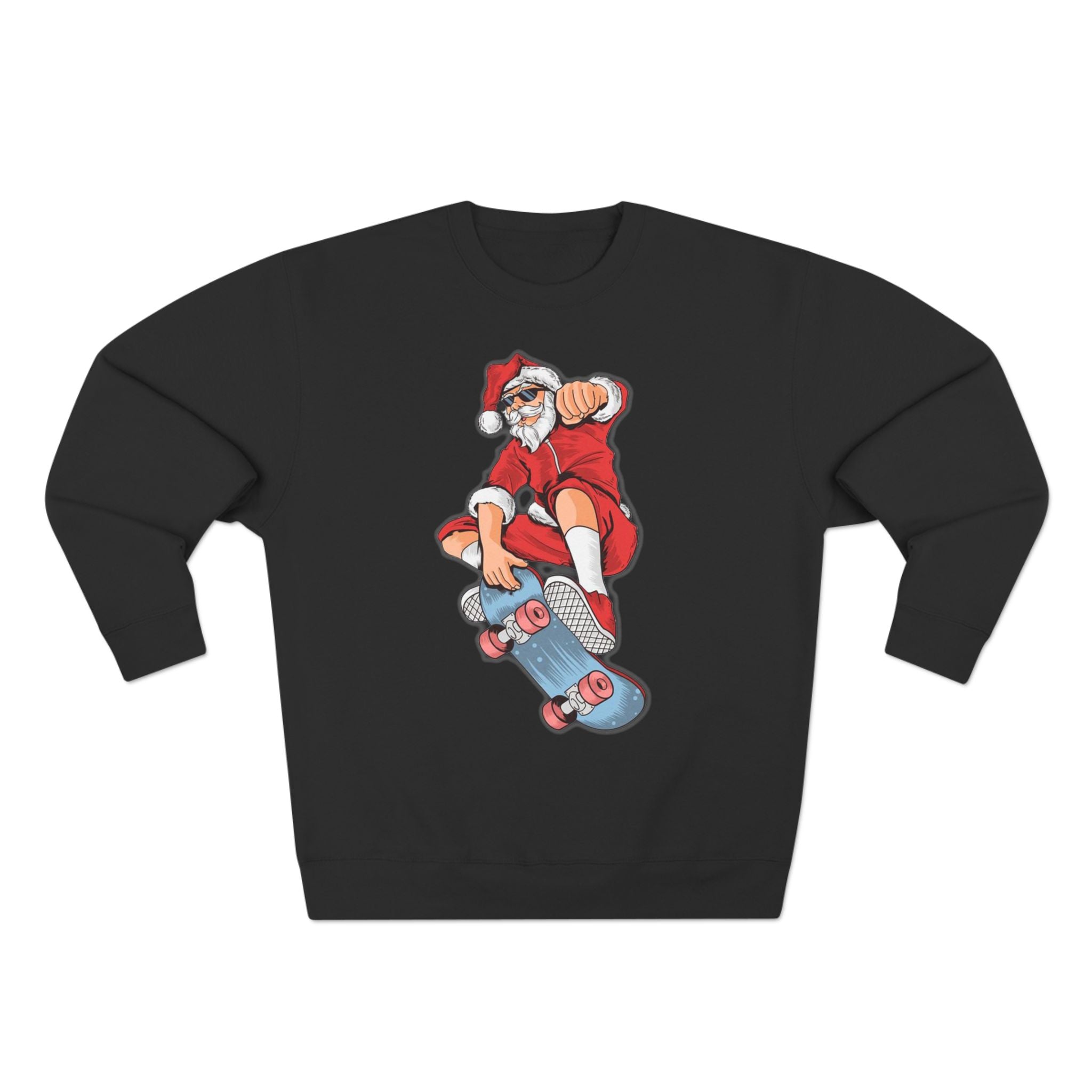 Christmas Jumper, Santa Claus, Skateboard, Gift, Festive Season