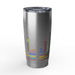 20oz Stainless Tumbler — Tube Line Landscape Mind the Gap Travel Cup