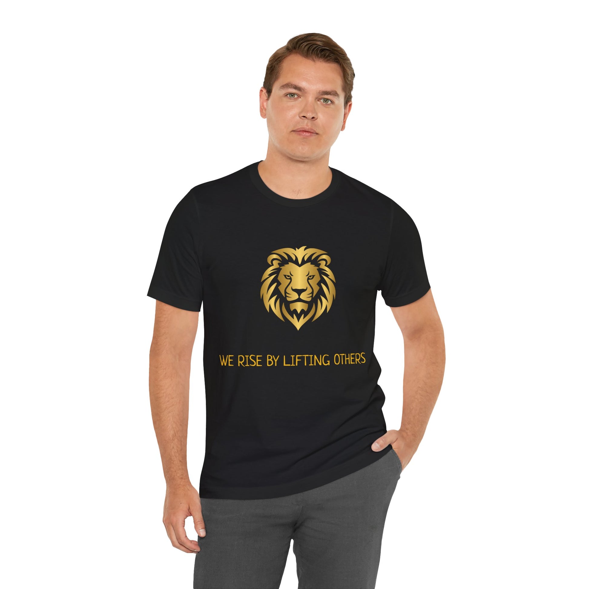 We rise by lifting others, Reggae Love Unisex T-shirt, Celebrate Unity, Peace, Culture, Music, Africa, Jamaica, Gift for Music Lovers, Festivals, and Holidays - Conscience Garment