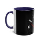 Funny Two-Tone Coffee Mug with Fuel Coffee Gauge Design - Conscience Garment