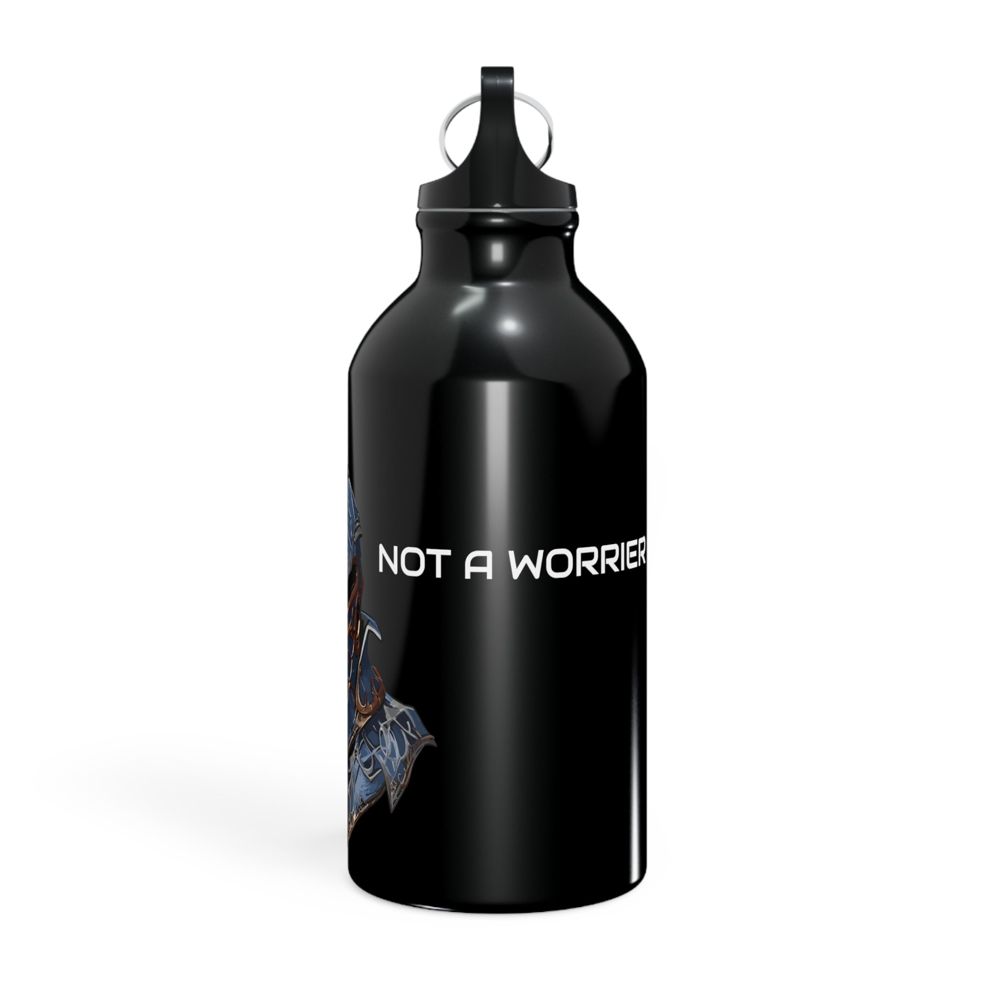 Be a Warrior not a Worrier, Oregon Sport Bottle, Gift, Inspirationa;, Motivation, Aluminium