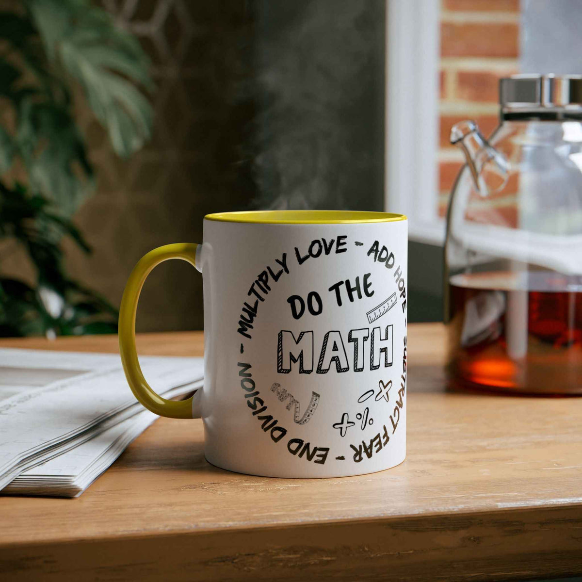 Do the Math Mug - Two-Tone, 11oz
