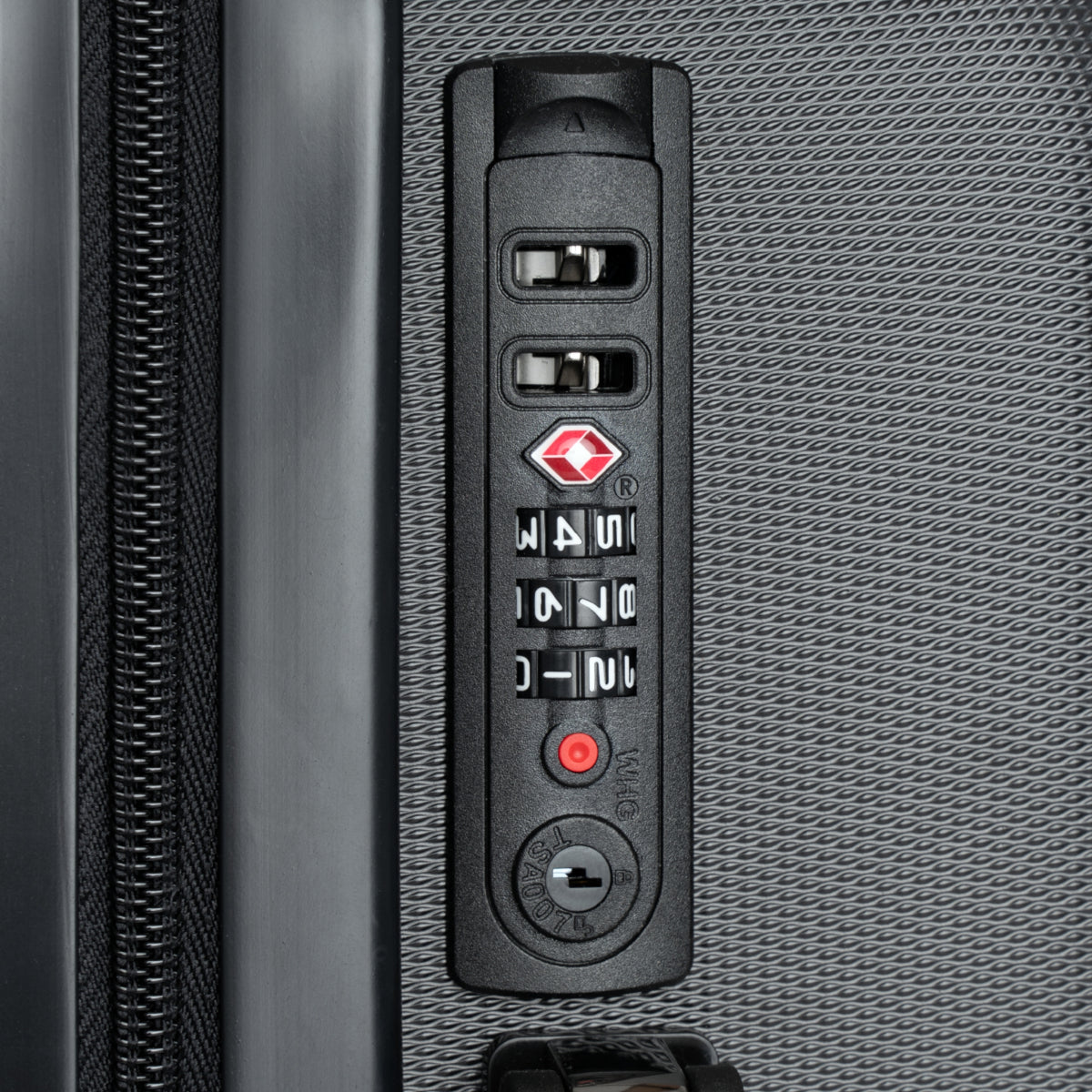 Lion Crest Suitcase – Gold Lion Travel Luggage