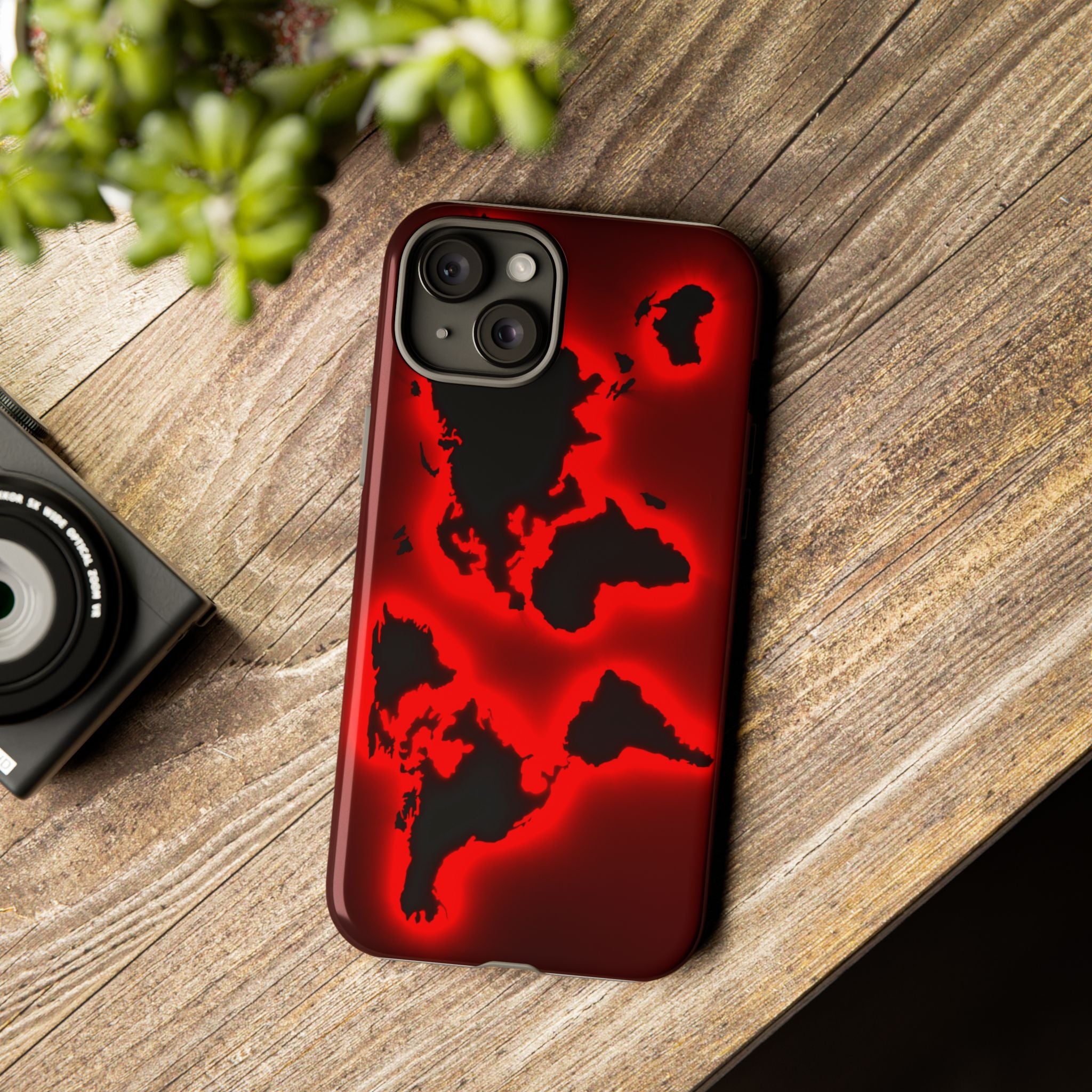 Tough Phone Cases, The World in your hands,