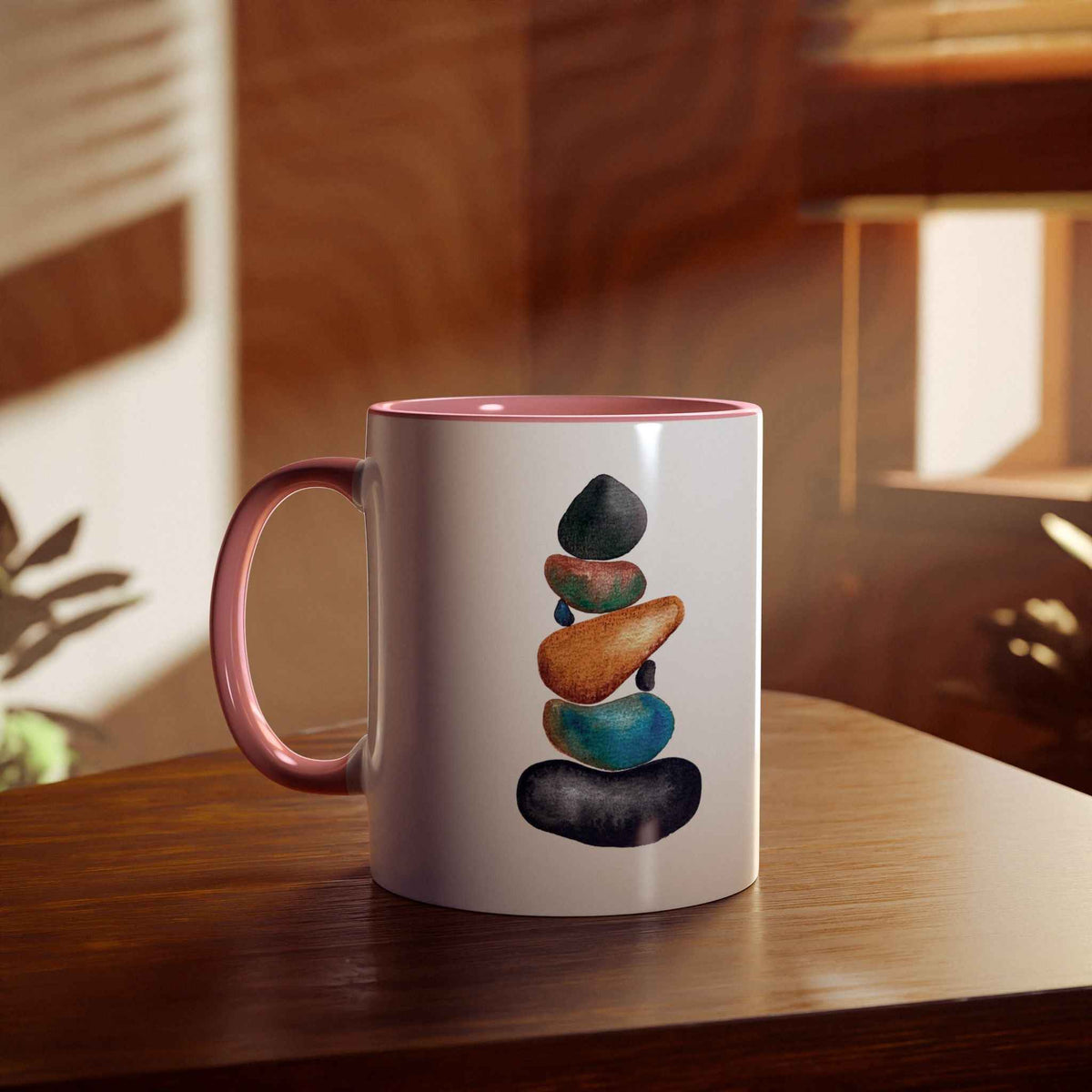 Find your Balance, Balancing Stones Coffee Mug