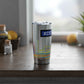 20oz Stainless Tumbler — Tube Line Landscape Mind the Gap Travel Cup