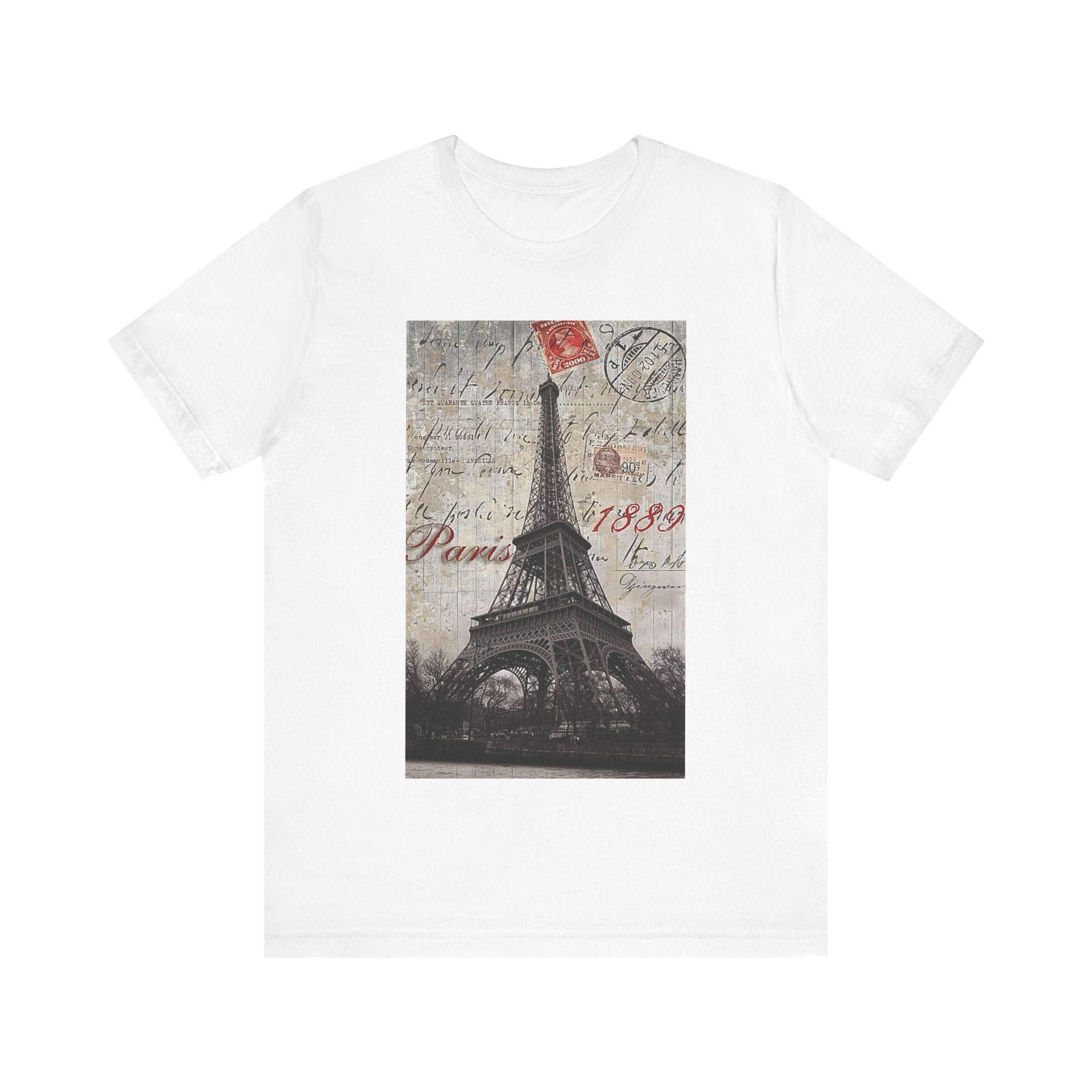 Eiffel Tower Stamp T-Shirt