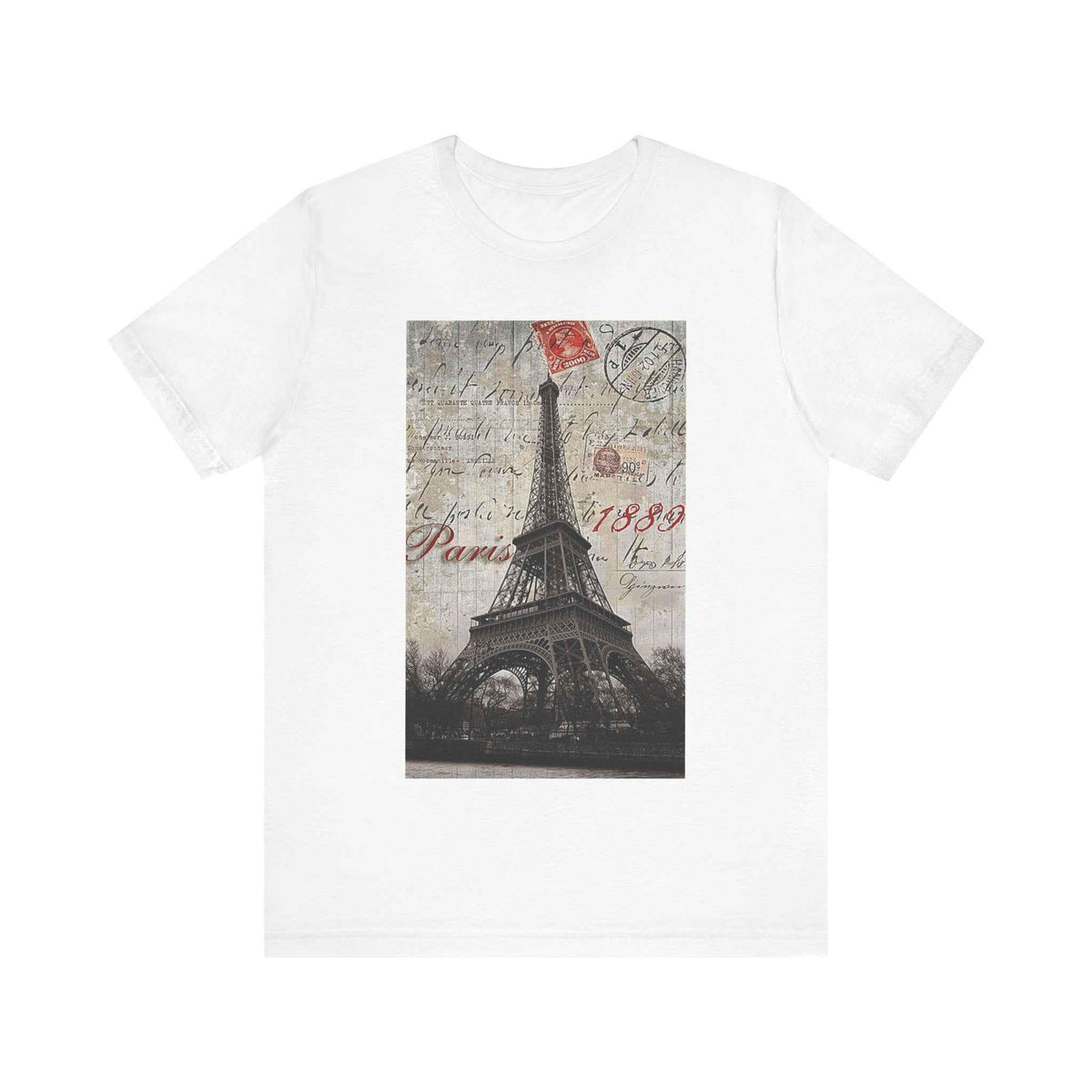 Eiffel Tower Stamp T-Shirt