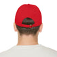 Dad Hat with Leather Patch (Rectangle) - Conscience Garment