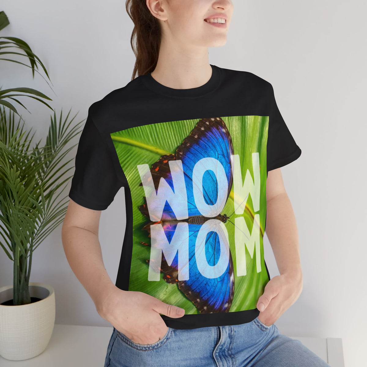 Wow Mom T-Shirt - Conscience Garment