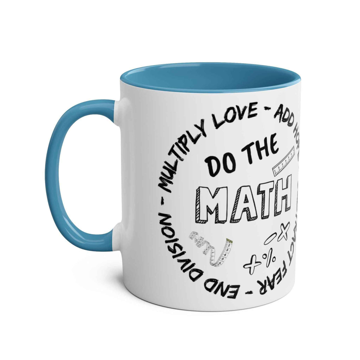 Do the Math Mug - Two-Tone, 11oz