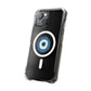 Clear Magnetic Phone Case with Evil Eye Design — Protective MagSafe-Compatible iPhone Cover