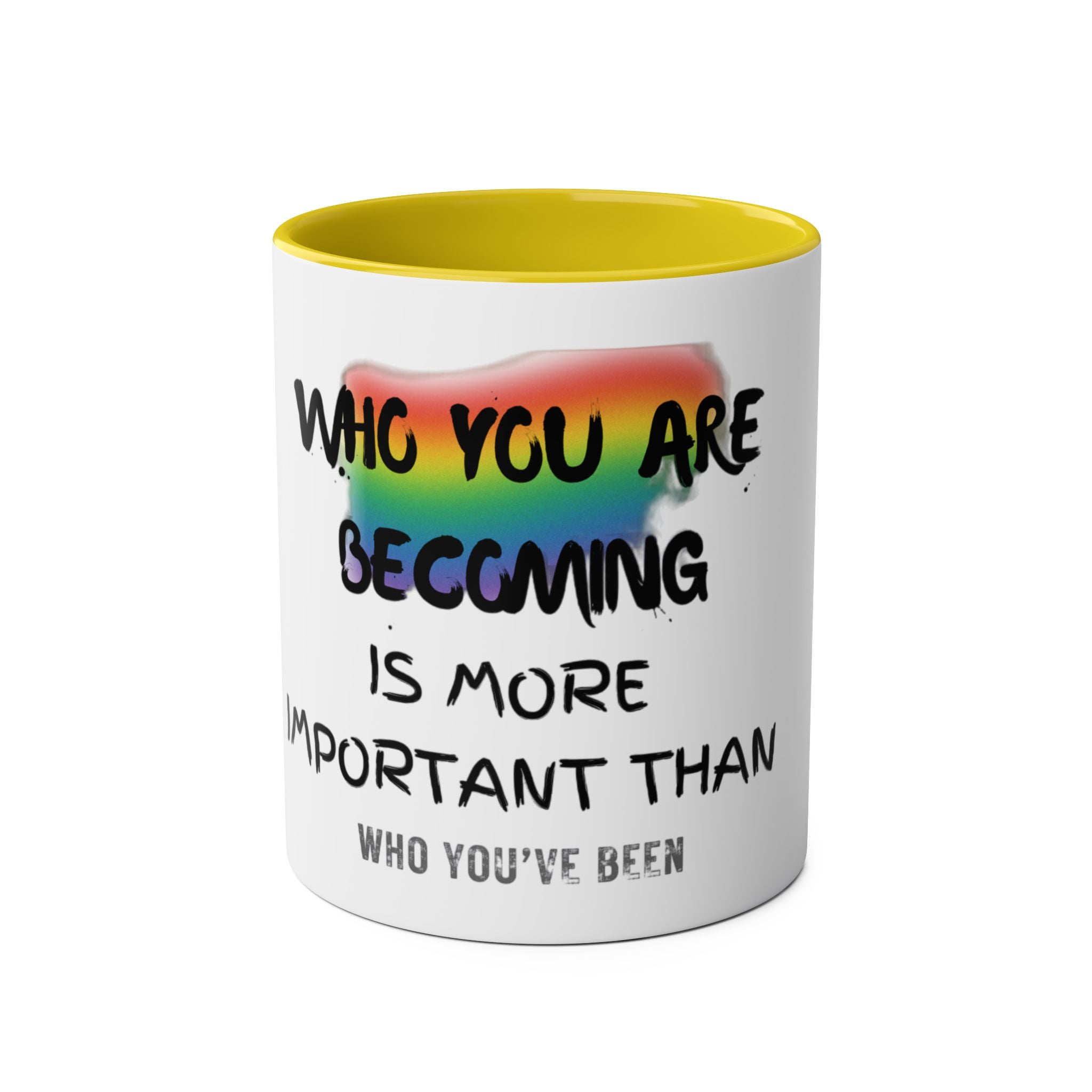 LGBT Two-Tone Coffee Mug, Gift, 7 Colors