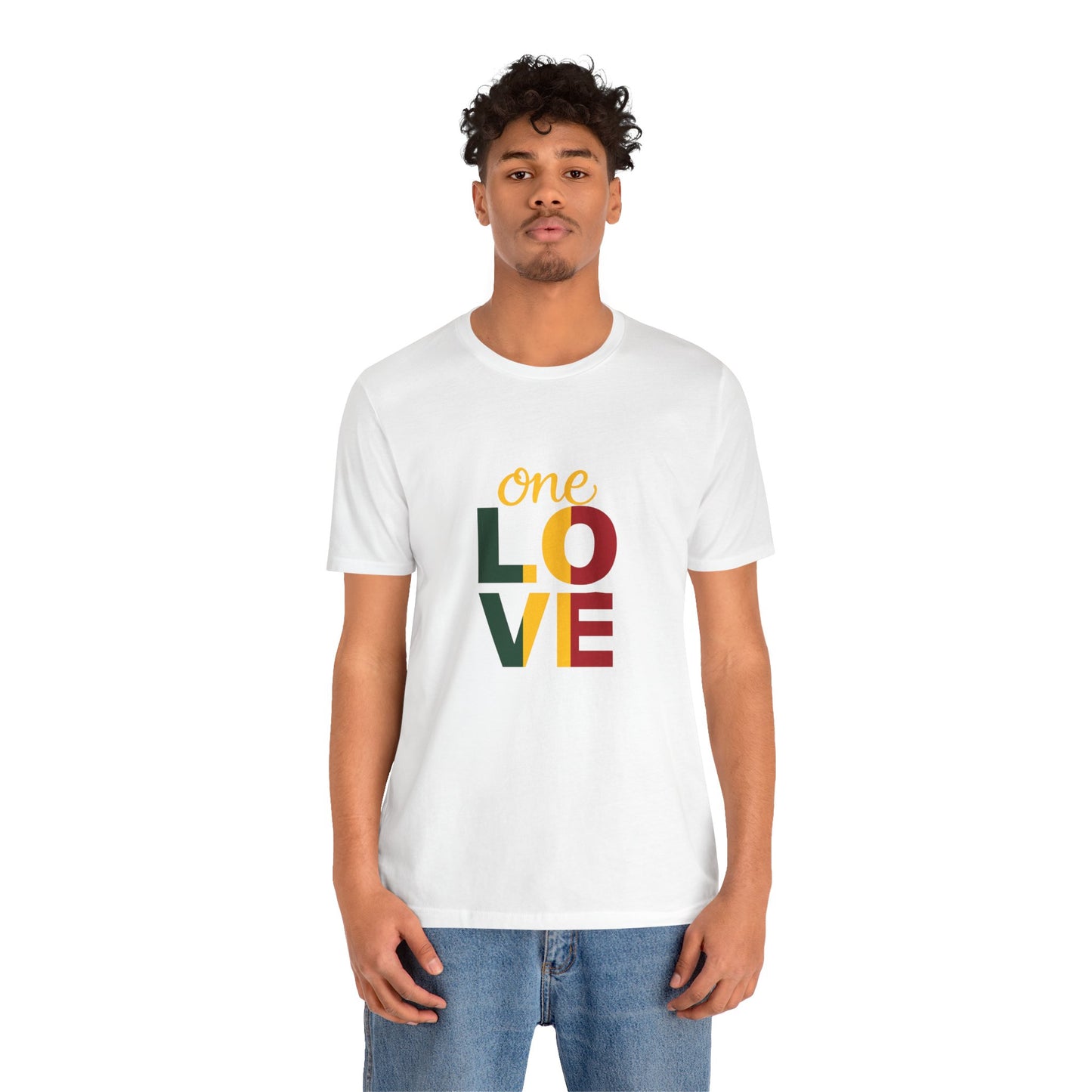 One Love Reggae T-shirt Short Sleeve