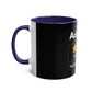 Funny Two-Tone Coffee Mug - 'Adulting: One Star' 11oz - Perfect Gift for Millennials - Conscience Garment